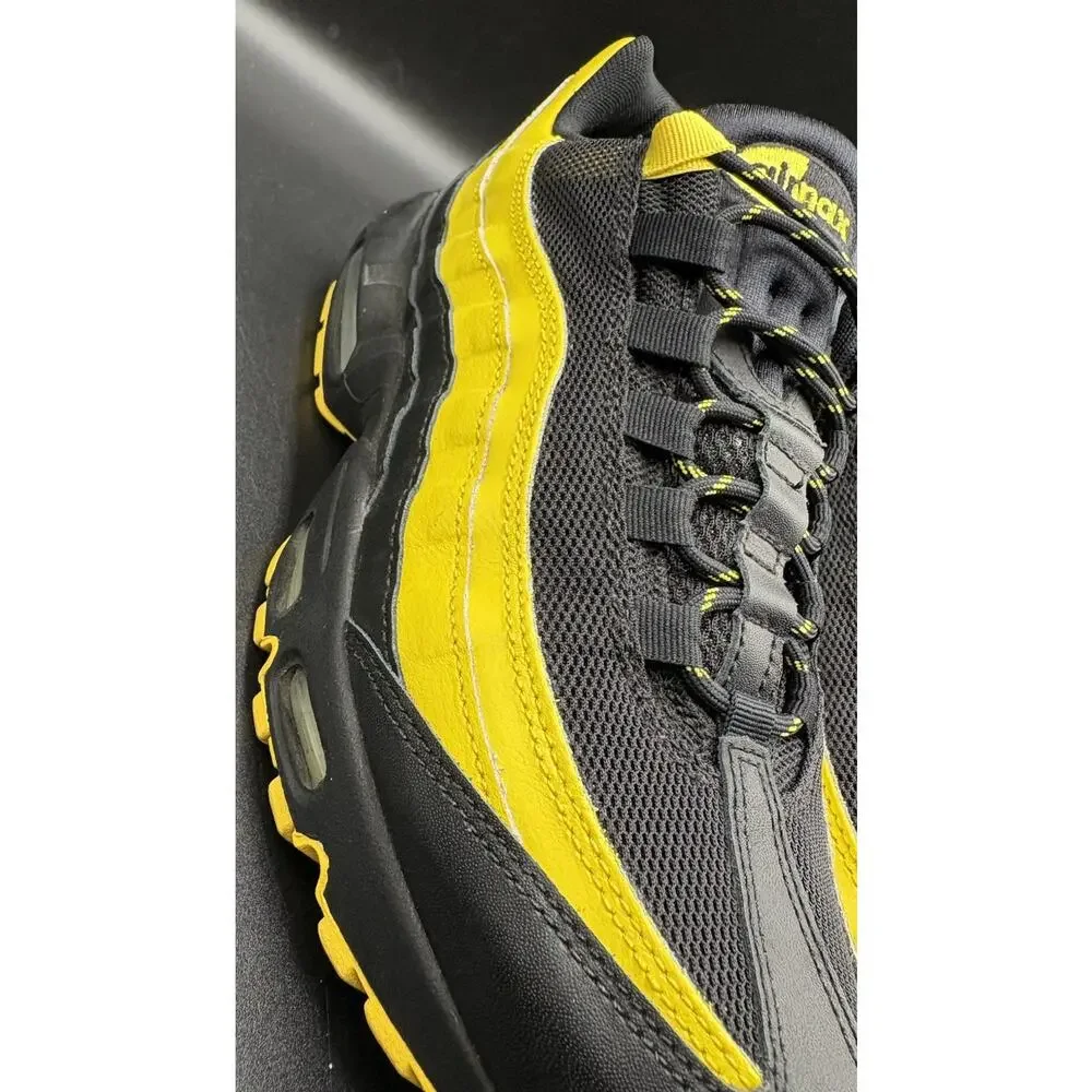 Men's Nike Air Max 95 Frequency Pack  Size 8 Black/Yellow